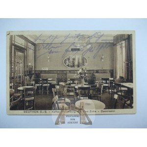 Bytom, Beuthen, Hindenburg café, 1920