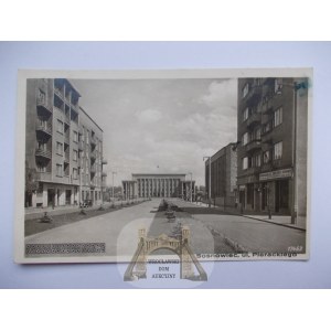 Sosnowiec, okupacja, ulica zdjęciowa, ok. 1940