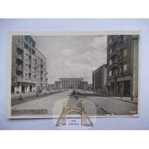 Sosnowiec, Besetzung, Foto Straße, um 1940.