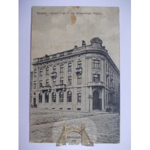 Będzin, Gebäude des Kreditverbandes, um 1910