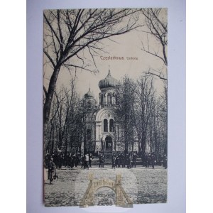 Częstochowa, Kirche, um 1915