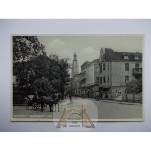 Namyslow, Namslau, Dworcowa Street, 1940