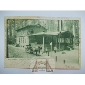 Głubczyce, Leobschutz, Wyszynk w lesie miejskim, 1901
