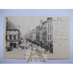 Brzeg, Brieg, Market Square, 1899