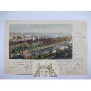 Nysa, Neisse, panorama, 1898