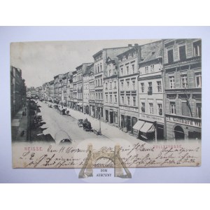 Nysa, Neisse, Customs Street, 1906