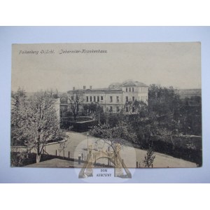 Niemodlin, Falkenberg, Hospital, ca. 1920