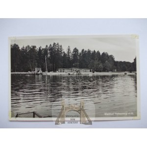 Niemodlin, Falkenberg, bathing area, ca. 1930