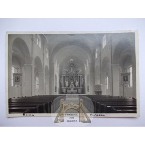 Chróścice k. Opole, kościół, wnętrze, 1937