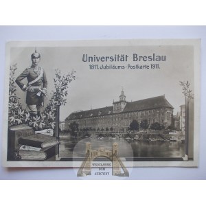 Wrocław, Breslau, Uniwersytet, jubileusz 1911