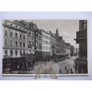 Wrocław, Breslau, ul. Piłsudskiego, zdjęciowa, ok 1935