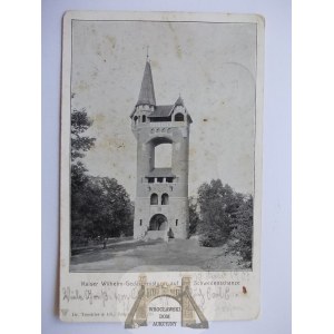 Wrocław, Breslau, Osobowice, Wieża Widokowa, wyd. Trenkler, 1903