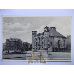 Breslau, Kirche der 11.000 Jungfrauen, ca. 1935