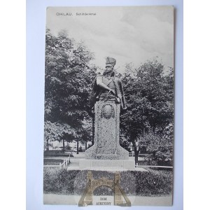 Olawa, Ohlau, Schill Monument, 1913