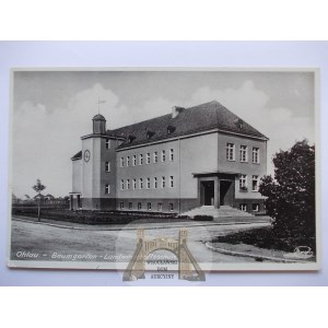 Oława, Ohlau, Baumgarten, Landwirtschaftsschule, ca. 1935