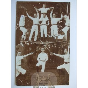 Lubawka, Liebau, Towarzystwo Gimnastyczne, prywatna kartka, 1911