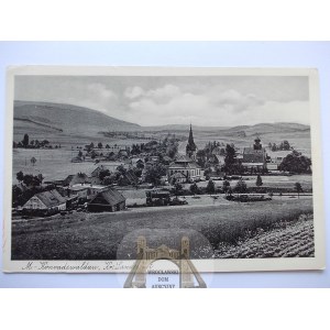 Grzędy near Czarny Bór, Walbrzych, panorama, 1941