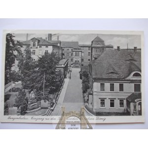 Bielawa, Langenbielau, street, Dierig works, 1943