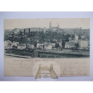 Złotoryja, Goldberg, panorama, 1900