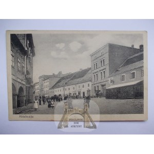 Miedzylesie, Mittelwalde, street, 1921