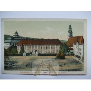 Międzylesie, Mittelwalde, castle, circa 1920.