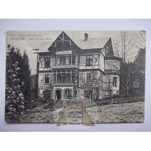 Lądek Zdrój, Bad Landeck, Villa Windhorst, ca. 1910