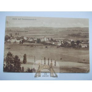 Zbylutów, Deutmannsdorf k. Lwówek, panorama, 1926
