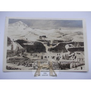 Karpacz, Krummhubel, Wintersport, ca. 1930