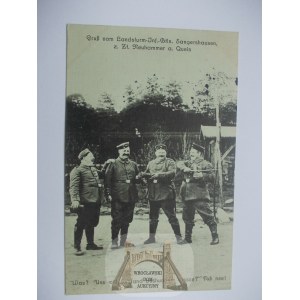 Świętoszów, Neuhammer, plac ćwiczeń, żołnierze, 1916