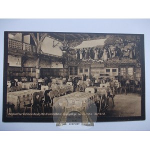 Karpacz, Orlinek Mountain Hotel, interior, ca. 1925