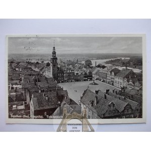 Bytom Odrzański, Beuthen, Rynek, 1930