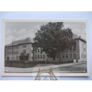 Nowa Sól, Neusalz, Szkoła, ok. 1940