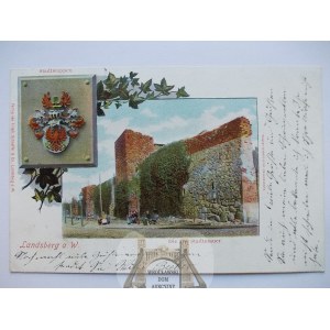 Gorzów Wielkopolski, Landsberg, Stadtmauer, interessant, ca. 1900