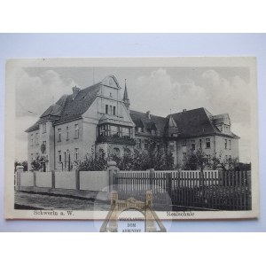 Skwierzyna, Schwerin, Szkoła realna, 1924