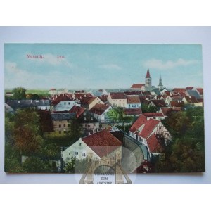 Międzyrzecz, Messeritz, panorama, 1923