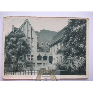 Ostrów Wlkp. Ostrowo, Mittelschule, um 1940.