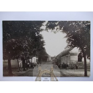 Kopanica k. Wolsztyn, ulica, zdjęciowa, 1918