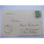 Leszno, Lissa, Wilhelmstrasse, poczta 1905