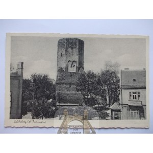 Ostrzeszow, Schildberg, tower circa 1940.