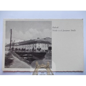 Kalisz, occupation bridge, circa 1940.