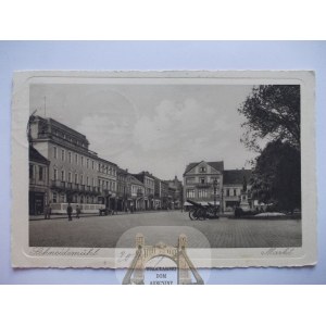 Säge, Schneidemuhl, Marktplatz, 1929
