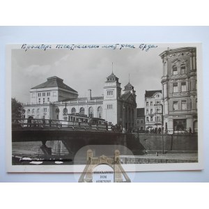 Bydgoszcz, okupacja, Teatr, Most, ok. 1940