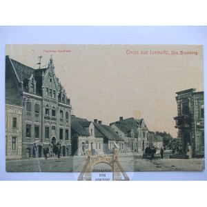 Janowiec Wielkopolski bei Żnin, Straße, 1910