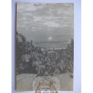 Włocławek, zimowa panorama, ok. 1930