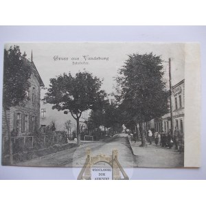 Więcbork, Vandsburg, Dworcowa Street, 1906