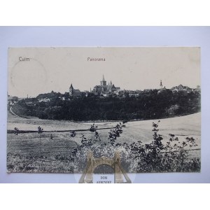 Chelmno, Culm, panorama, 1914