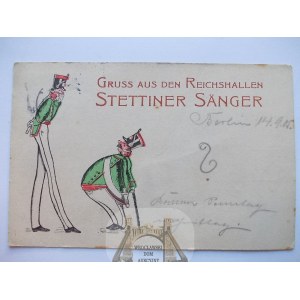 Stettin (Szczecin), Stettin, Szczecin Singers, Humor, 1905