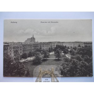 Kołobrzeg, Kolberg, Kaiserplatz, ok. 1910