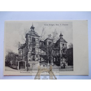 Świnoujście, Swinemunde, Haus Kruger, ok. 1906