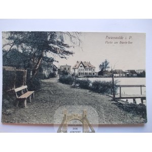 Chociwel, Freienwalde, by the lake, circa 1920.